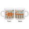 Orange Blue Swirls & Stripes Espresso Cup - Apvl