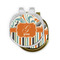 Orange Blue Swirls & Stripes Golf Ball Marker Hat Clip - PARENT/MAIN