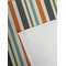 Orange Blue Swirls & Stripes Golf Towel - Detail