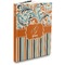 Orange Blue Swirls & Stripes Hard Cover Journal - Main