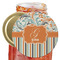 Orange Blue Swirls & Stripes Jar Opener (Personalized)