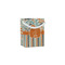 Orange Blue Swirls & Stripes Jewelry Gift Bag - Matte - Main