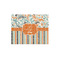 Orange Blue Swirls & Stripes 110 pc Jigsaw Puzzle (Personalized)