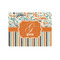 Orange Blue Swirls & Stripes Jigsaw Puzzle 30 Piece - Front