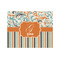 Orange Blue Swirls & Stripes Jigsaw Puzzle 500 Piece - Front
