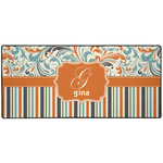 Orange Blue Swirls & Stripes 3XL Gaming Mouse Pad - 35" x 16" (Personalized)