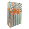 Orange Blue Swirls & Stripes Large Gift Bag (Personalized)