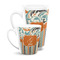 Orange Blue Swirls & Stripes Latte Mugs Main