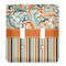 Orange Blue Swirls & Stripes Light Switch Cover (2 Toggle Plate)