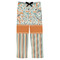 Orange Blue Swirls & Stripes Mens Pajama Pants - M