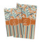 Orange Blue Swirls & Stripes Microfiber Golf Towel - PARENT/MAIN