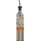 Orange Blue Swirls & Stripes Oil Dispenser Bottle (Personalized)