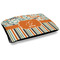Orange Blue Swirls & Stripes Outdoor Dog Beds - Large - MAIN