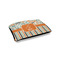 Orange Blue Swirls & Stripes Outdoor Dog Beds - Small - MAIN