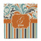 Orange Blue Swirls & Stripes Party Favor Gift Bag - Matte - Front