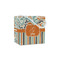 Orange Blue Swirls & Stripes Party Favor Gift Bags - Matte (Personalized)