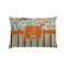 Orange Blue Swirls & Stripes Pillow Case - Standard (Personalized)