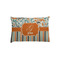 Orange Blue Swirls & Stripes Pillow Case - Toddler - Front