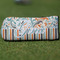 Orange Blue Swirls & Stripes Blade Putter Cover (Personalized)