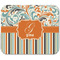 Orange Blue Swirls & Stripes Rectangular Mouse Pad - APPROVAL