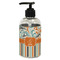 Orange Blue Swirls & Stripes Small Soap/Lotion Bottle