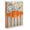 Orange Blue Swirls & Stripes Soft Cover Journal - Main