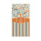 Orange Blue Swirls & Stripes Standard Guest Towels in Full Color