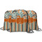 Orange Blue Swirls & Stripes String Backpack - MAIN