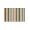Orange Blue Swirls & Stripes Tissue Paper Sheets - Small - Heavyweight