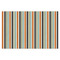 Orange Blue Swirls & Stripes Tissue Paper - Heavyweight - XL - Front