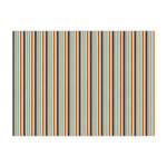Orange Blue Swirls & Stripes Tissue Paper Sheets