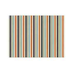 Orange Blue Swirls & Stripes Tissue Paper Sheets - Medium - Lightweight