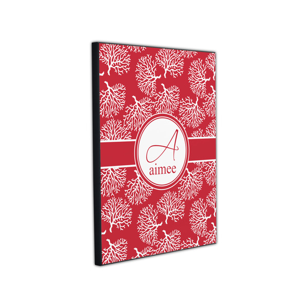 Coral 11x14 Wood Print - Angle View