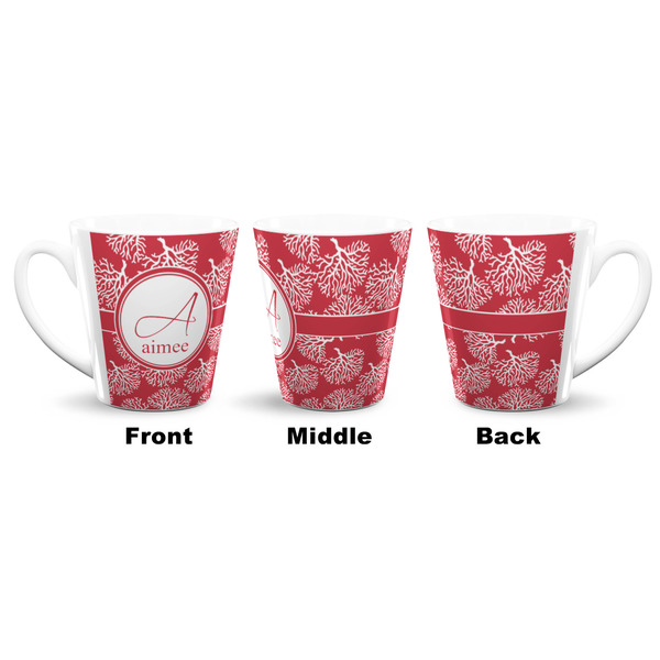 Coral 12 Oz Latte Mug - Approval