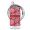 Coral 12 oz Stainless Steel Sippy Cups - FULL (back angle)