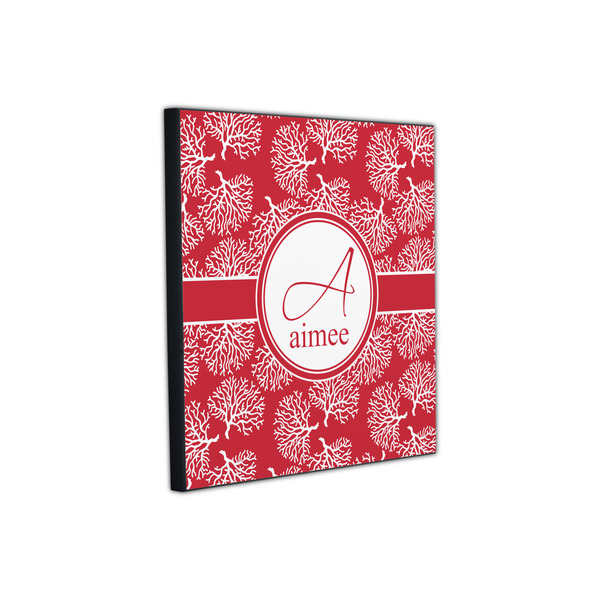 Coral 12x12 Wood Print - Angle View