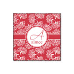 Coral Wood Print - 12x12 (Personalized)