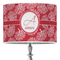 Coral Drum Lamp Shade (Personalized)