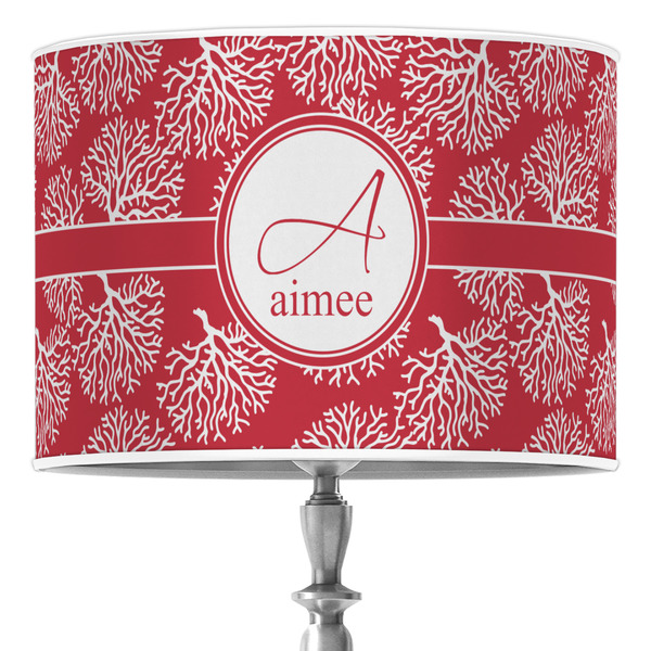 Custom Coral Drum Lamp Shade (Personalized)