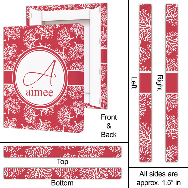 Coral 16x20 - Canvas Print - Approval