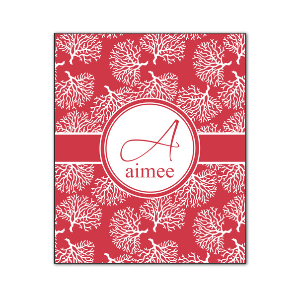 Coral 20x24 Wood Print - Front View