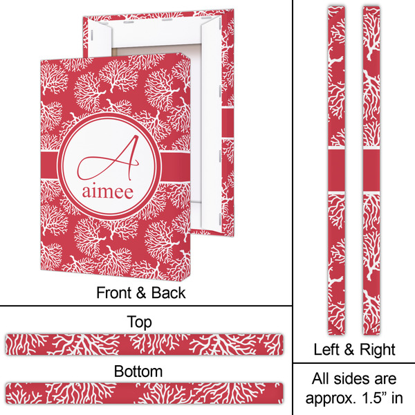 Coral 20x30 - Canvas Print - Approval