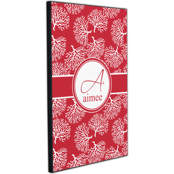 Coral 20x30 Wood Print - Angle View