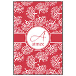 Coral Wood Print - 20x30 (Personalized)