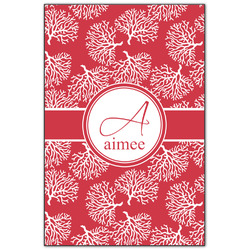 Coral Wood Print - 20x30 (Personalized)