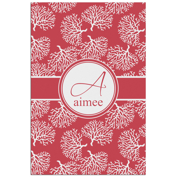 Custom Coral Poster - Matte - 24x36 (Personalized)