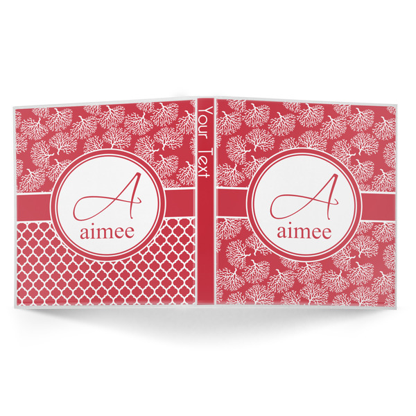 Coral 3-Ring Binder Approval- 1in