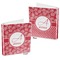 Coral 3-Ring Binder Front and Back