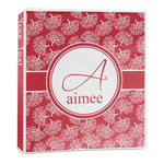 Coral 3-Ring Binder - 1 inch (Personalized)