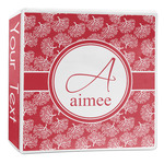 Coral 3-Ring Binder - 2 inch (Personalized)